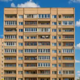 Plastikāta logi 104. sērijas mājai Rīga